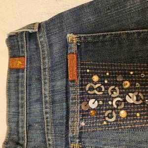 7 for mankind , woman's jeans , 29 sz